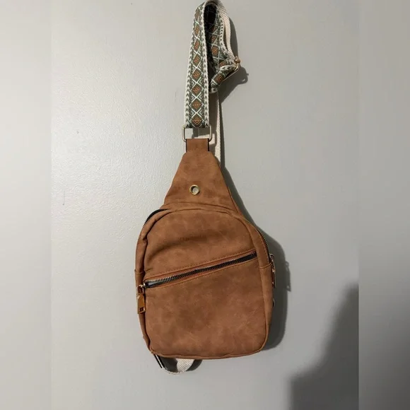 Tan Sling Bag - Picture 4 of 4